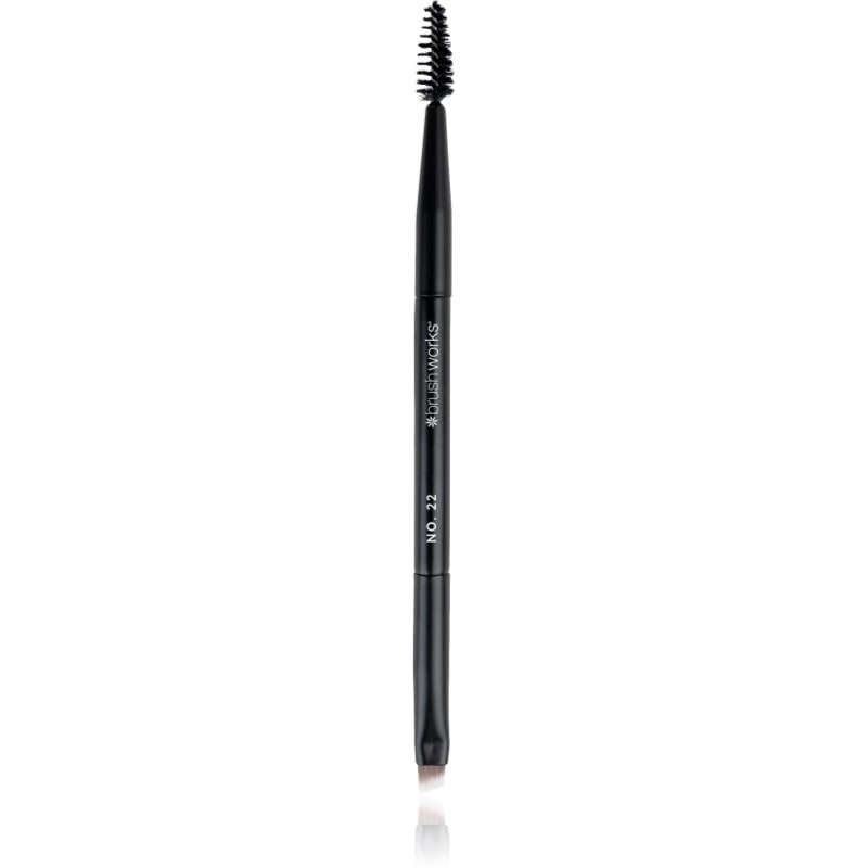 Brushworks Double Ended Brow Brush And Spoolie двустранна четка за вежди NO. 22 - Грим - Сравни цени от 1 магазин с безплатна доставка
