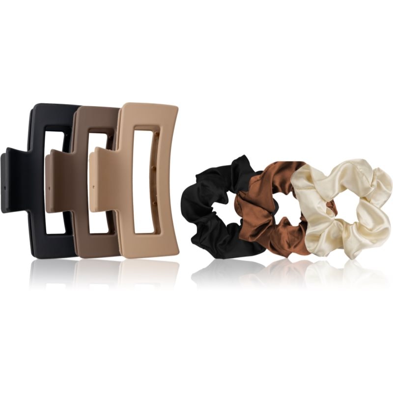 Brushworks Natural Hair Clip & Scrunchie Set подаръчен комплект За коса - Комплект - Сравни цени от 1 магазин с безплатна доставка