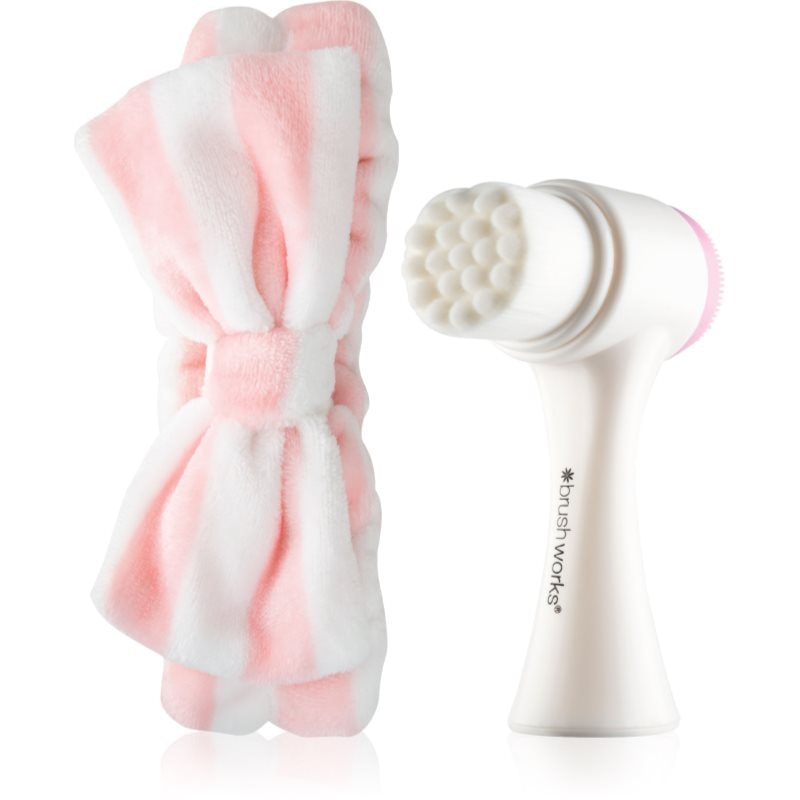 Brushworks Luxury Facial Cleansing Brush & Headband Set подаръчен комплект за жени - Комплект - Сравни цени от 1 магазин с безплатна доставка