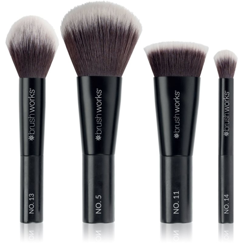 Brushworks On The Move Makeup Minis Complexion комплект четки - Комплект - Сравни цени от 1 магазин с безплатна доставка