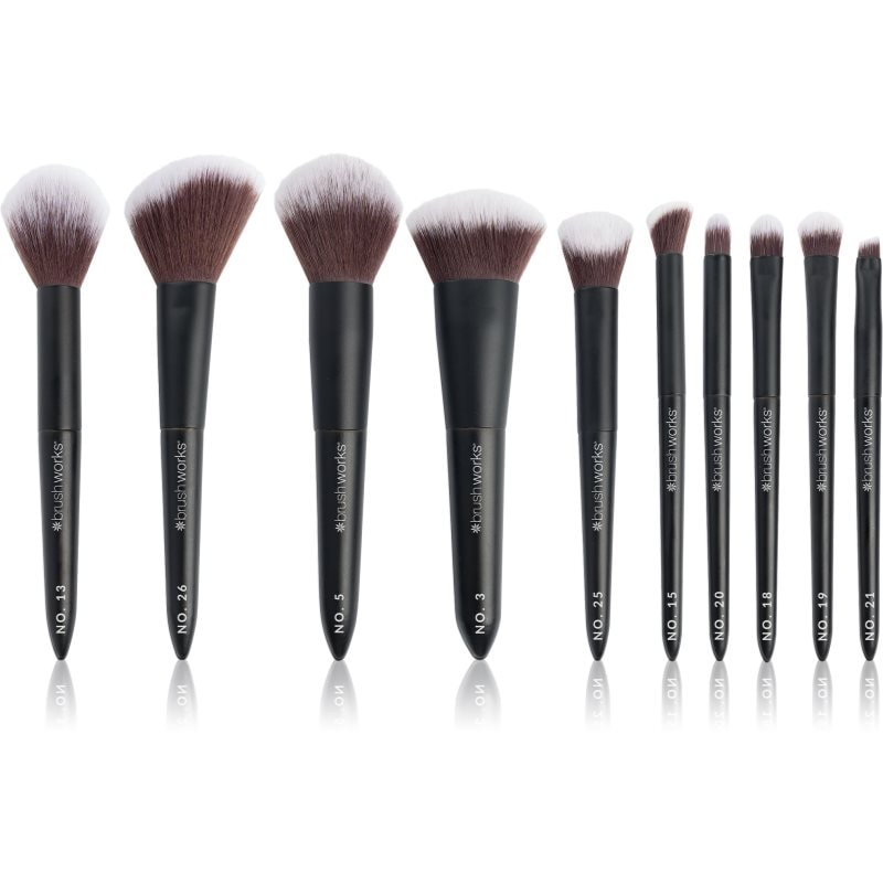 Brushworks Brushworks Ultimate Mini Travel Brush Set комплект четки пътническа - Унисекс парфюм - Сравни цени от 1 магазин с безплатна доставка