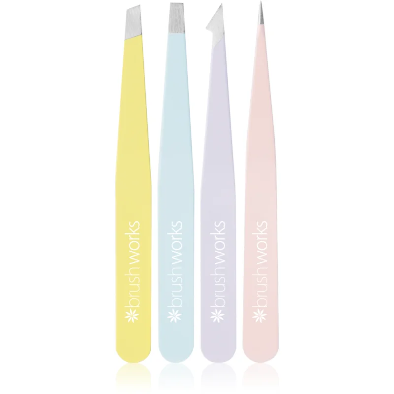 Brushworks Tweezer Set Mixed комплект пинсети - Комплект - Сравни цени от 1 магазин с безплатна доставка