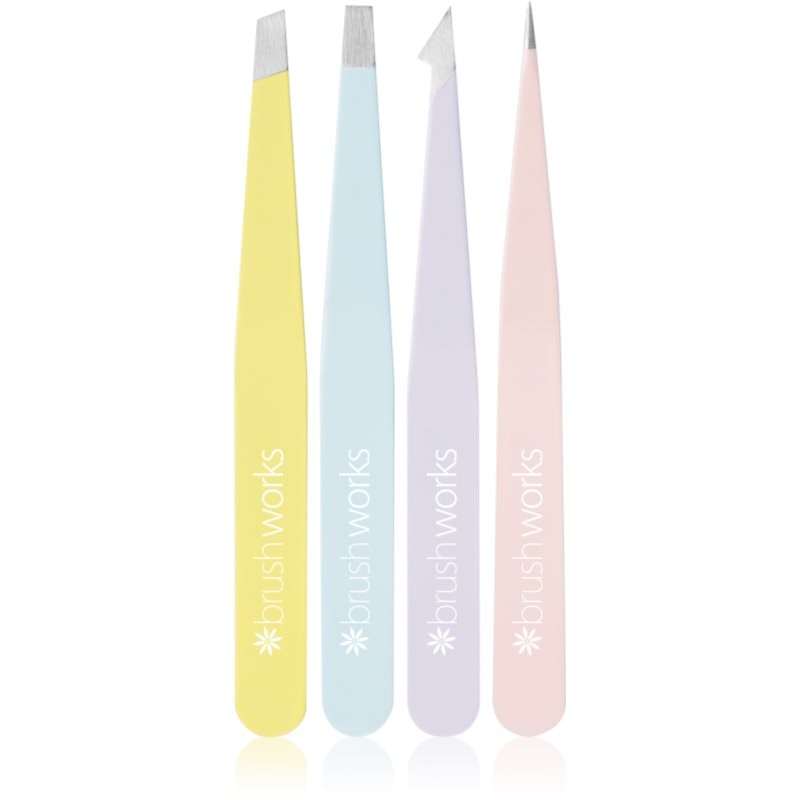 Brushworks Tweezer Set Mixed комплект пинсети - Комплект - Сравни цени от 1 магазин с безплатна доставка