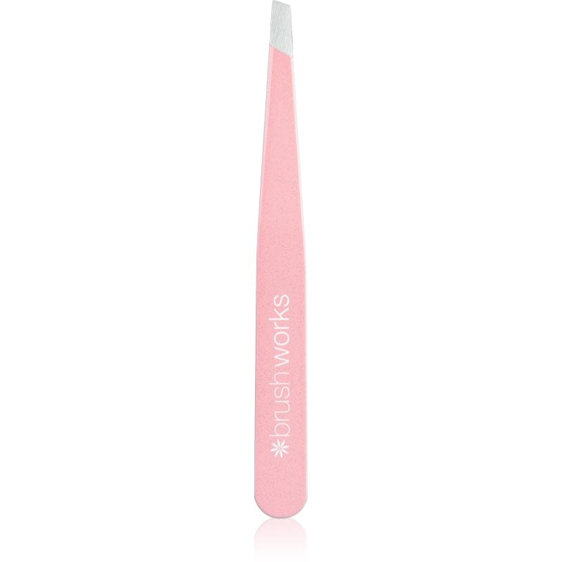 Brushworks Precision Slanted Tweezers пинсета със скосен връх