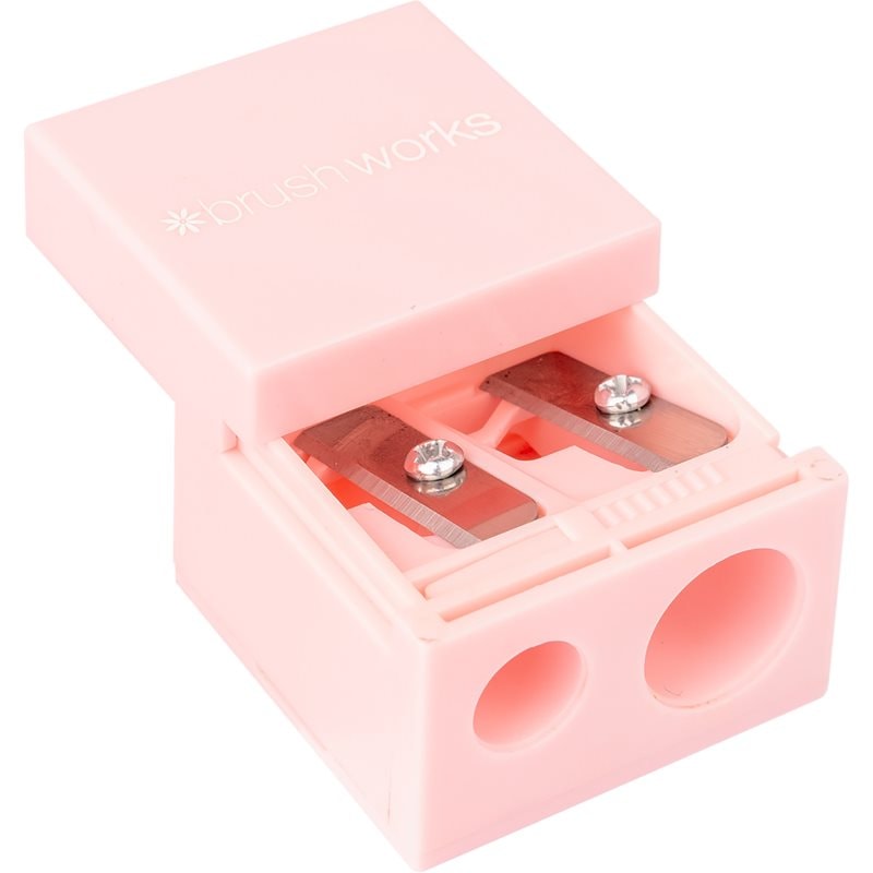 Brushworks Pencil Sharpener двойна острилка за козметични моливи - Грим - Сравни цени от 1 магазин с безплатна доставка