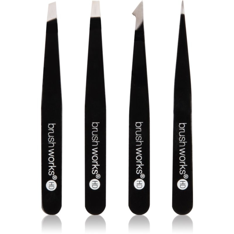 Brushworks The Complete комплект пинсети за вежди Black - Комплект - Сравни цени от 1 магазин с безплатна доставка