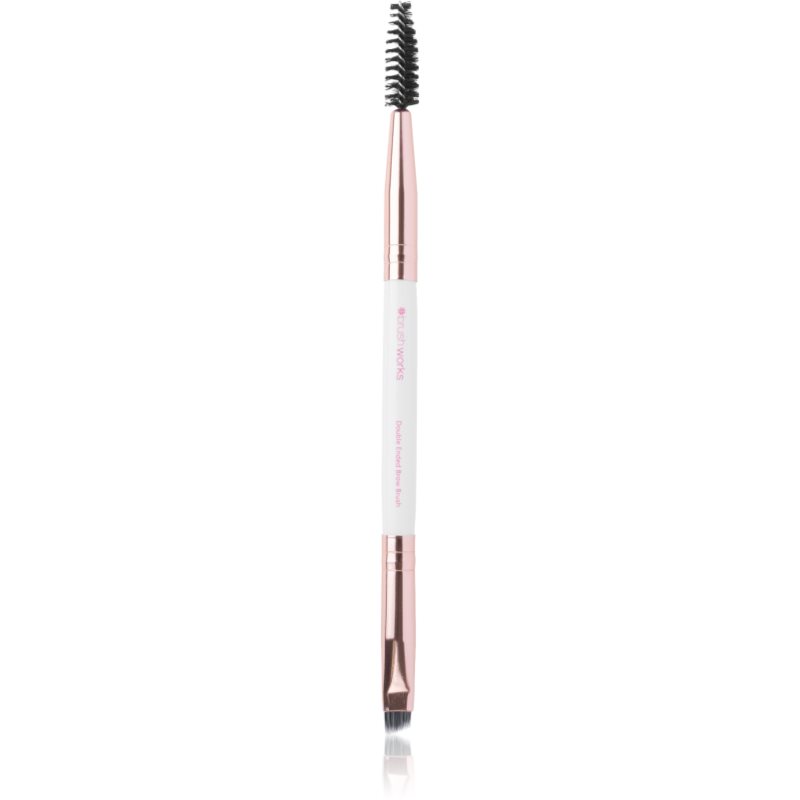 Brushworks Brushworks Double Ended Brow Brush четка за оформяне на вежди с четка - Унисекс парфюм 1мл - Сравни цени от 1 магазин с безплатна доставка