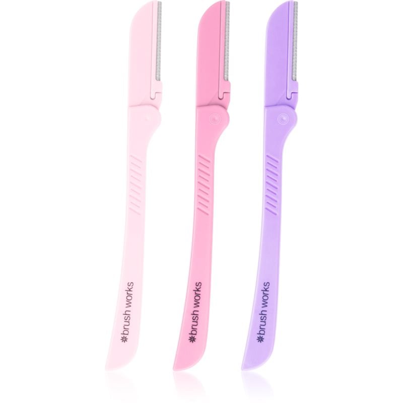 Brushworks Precision Eyebrow Razors Mixed бръснач за вежди