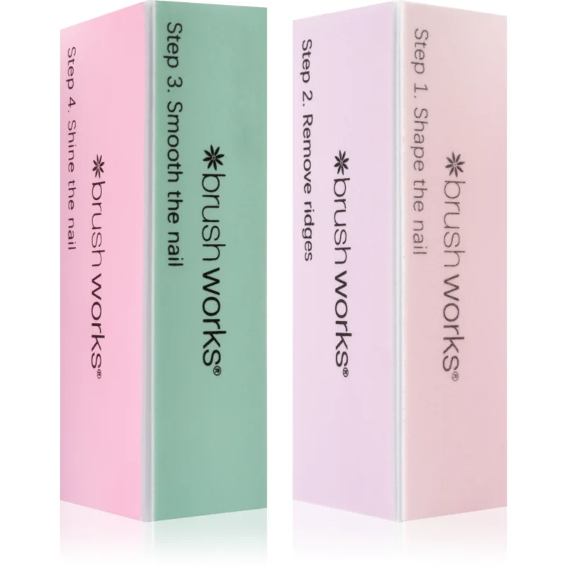 Brushworks Pastel Buffing Blocks четиристранен полиращ блок за нокти - Грим - Сравни цени от 1 магазин с безплатна доставка