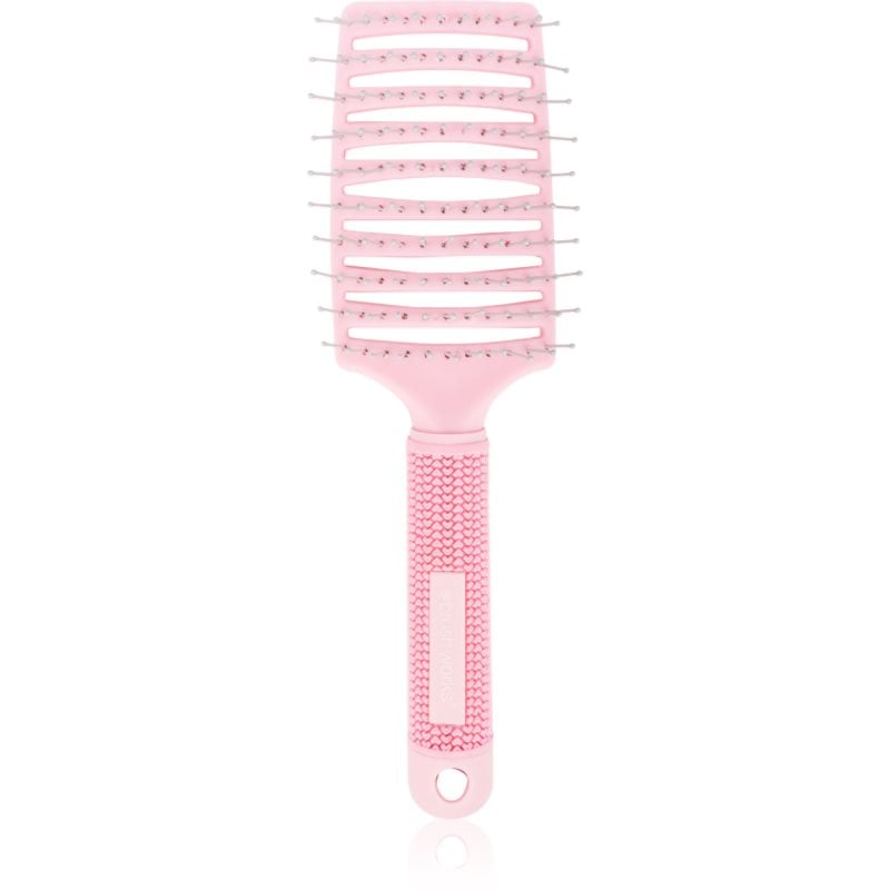 Brushworks Blow Dry Paddle Brush четка за по-бързо оформяне на прическата със сешоар 1 бр.