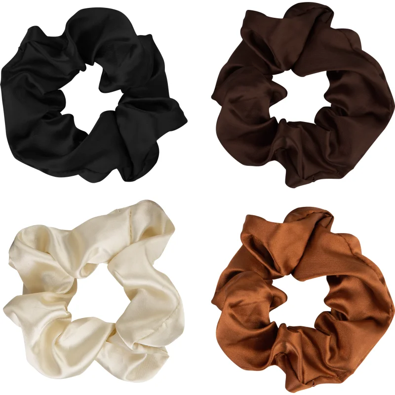 Brushworks Satin Scrunchies Natural ластици за коса - Грижа за коса - Сравни цени от 1 магазин с безплатна доставка