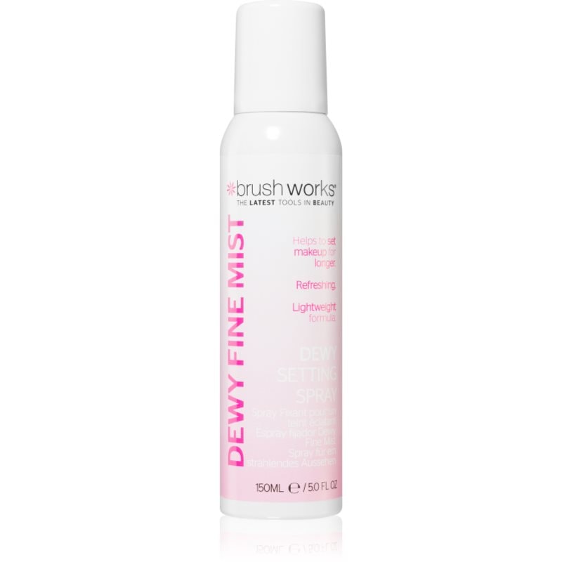 Brushworks Dewy Fine Mist фон дьо тен фиксатор - Грим - Сравни цени от 1 магазин с безплатна доставка