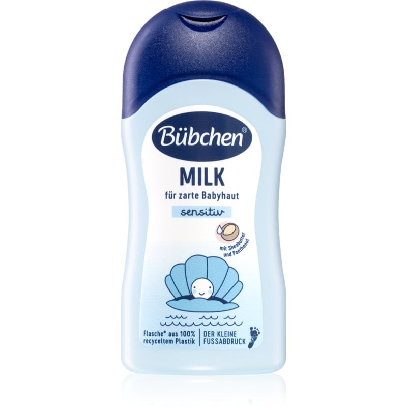 Bübchen Sensitive Baby Milk тоалетно мляко за тяло за детска кожа
