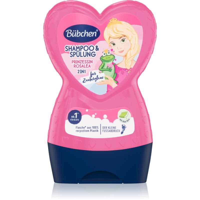 Bübchen Kids Princess Rosalea шампоан и балсам 2 в1