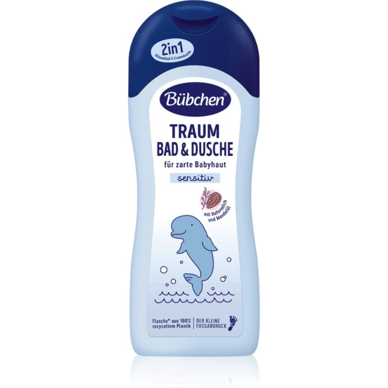 Bübchen Sensitive Good Night Bath нежна вана за лека нощ за деца от раждането им