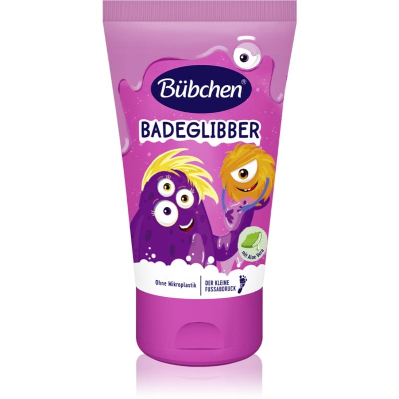 Bübchen Kids Bath Slime Pink цветна слуз за вана 3 y+