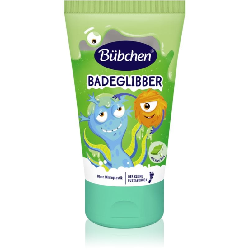 Bübchen Kids Bath Slime Green цветна слуз за вана 3 y+