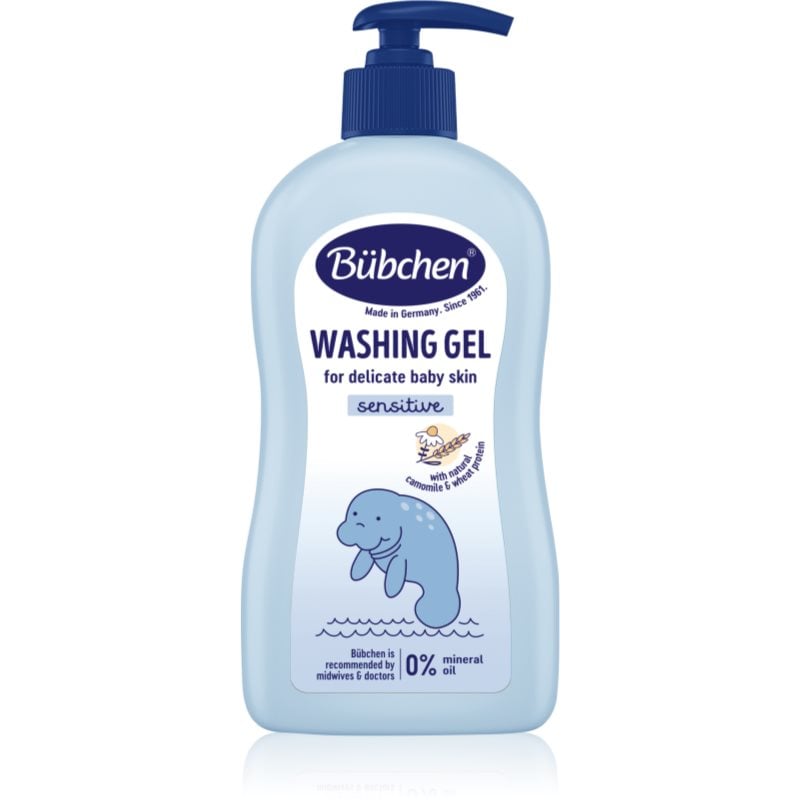 Bübchen Wash почистващ гел с лайка и овесени екстракти