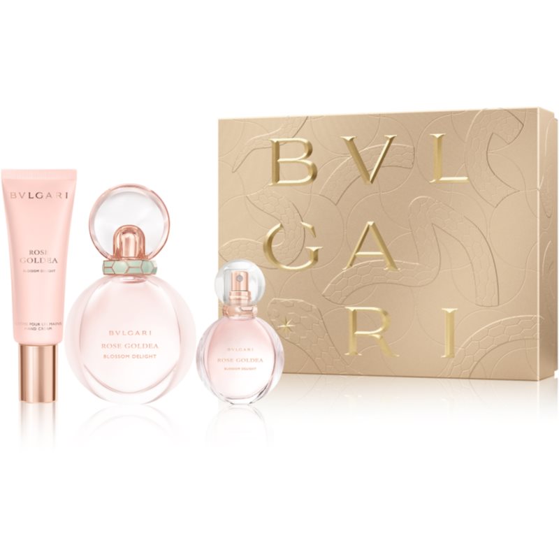 Bvlgari BVLGARI Rose Goldea Blossom Delight подаръчен комплект за жени - Дамски парфюм - Сравни цени от 1 магазин с безплатна доставка