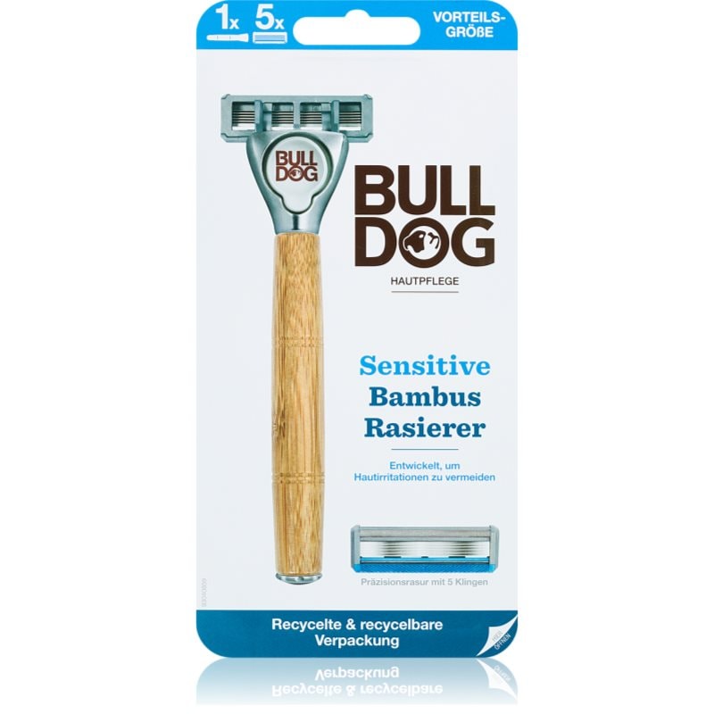 Bulldog Sensitive Bamboo самобръсначка + резервни остриета - Електроуред - Сравни цени от 1 магазин с безплатна доставка