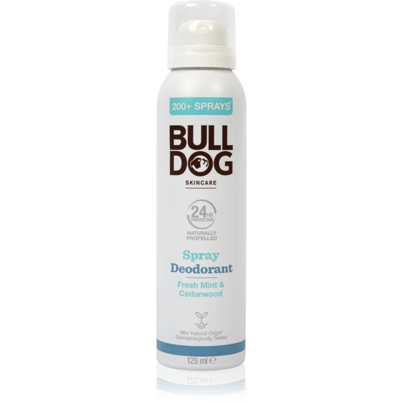 Bulldog Fresh Mint & Cedarwood Spray Deodorant дезодорант в спрей без алуминий
