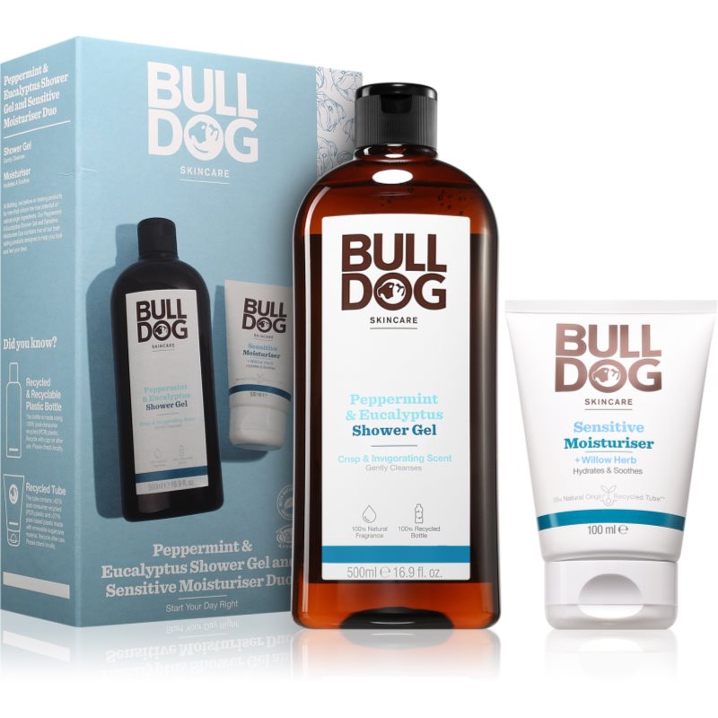 Bulldog Peppermint & Eucalyptus Set подаръчен комплект за мъже - Комплект - Сравни цени от 1 магазин с безплатна доставка