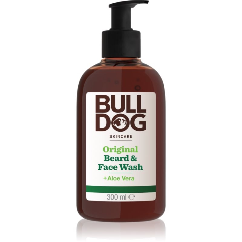 Bulldog Bulldog Original Beard & Face Wash почистващ гел за мъже 2в1 - Мъжки парфюм 300мл - Сравни цени от 1 магазин с безплатна доставка