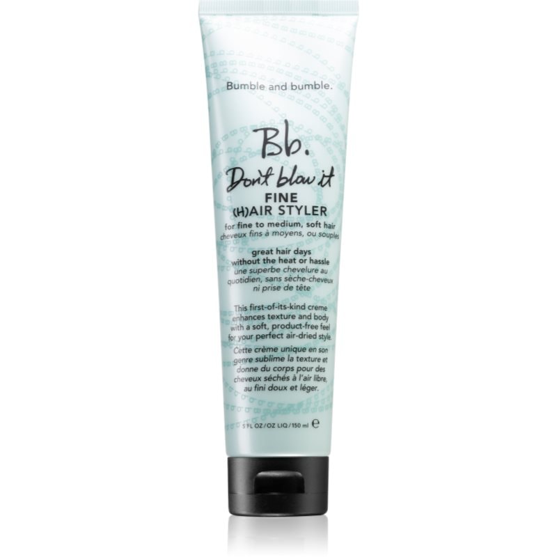 Bumble and bumble Don't Blow It Fine (H)air Styler хидратираща грижа без отмиване за фина коса - Грижа за коса - Сравни цени от 1 магазин с безплатна доставка