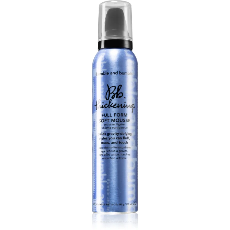 Bumble and bumble Thickening Full Form Soft Mousse пяна втвърдител за гат обем - Грижа за коса - Сравни цени от 1 магазин с безплатна доставка