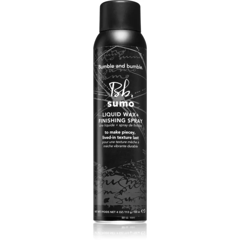 Bumble and bumble Sumo Liquid Wax + Finishing Spray течен восък за коса в спрей - Грижа за коса - Сравни цени от 1 магазин с безплатна доставка