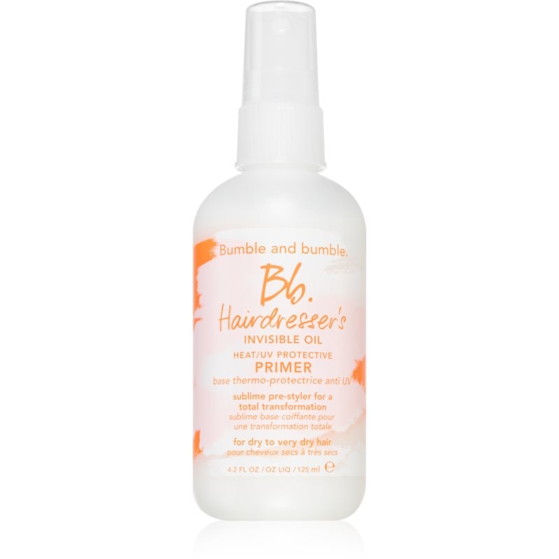 Bumble and bumble Hairdresser's Invisible Oil Heat/UV Protective Primer подготвящ спрей за постигане на съвършен вид на косата - Грижа за коса - Сравни цени от 1 магазин с безплатна доставка