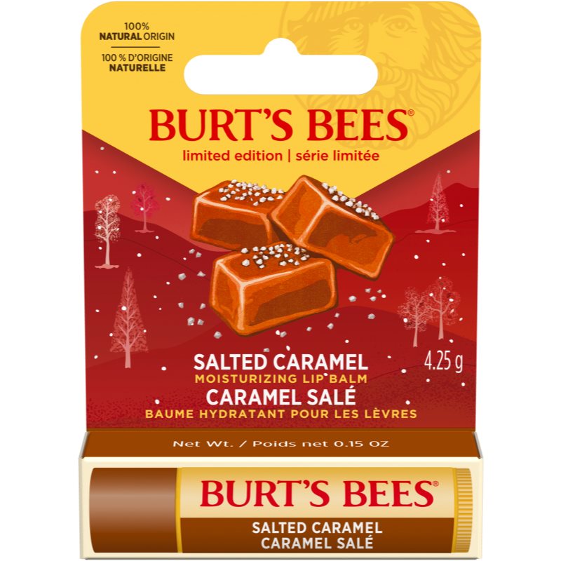 Burt’s Bees Festive Salted Caramel хидратиращ балсам за устни - Грижа за лице - Сравни цени от 1 магазин с безплатна доставка