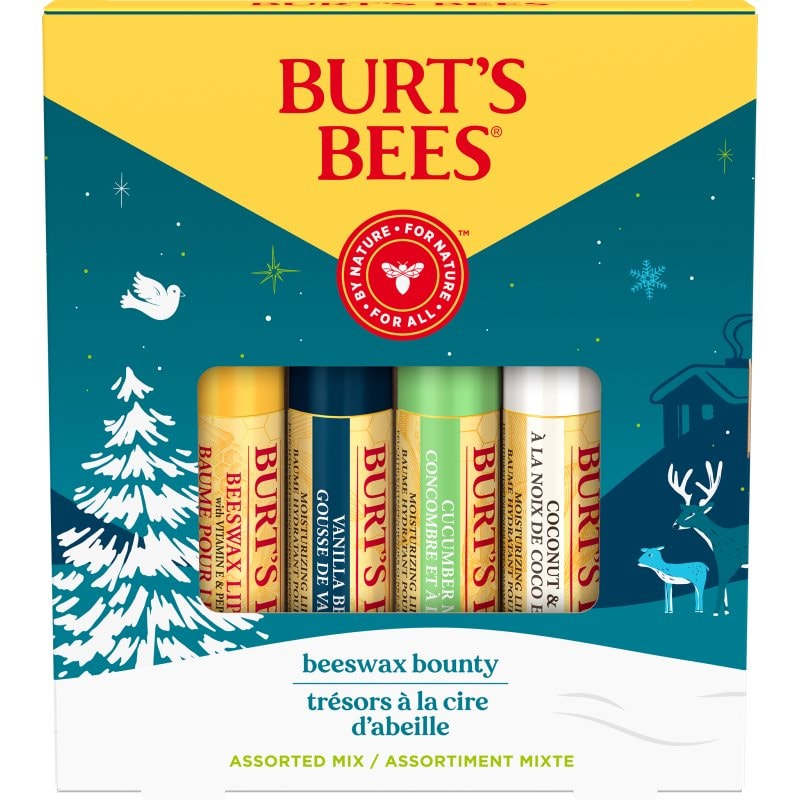 Burt’s Bees Festive Beeswax Bounties подаръчен комплект за сухи устни - Комплект - Сравни цени от 1 магазин с безплатна доставка