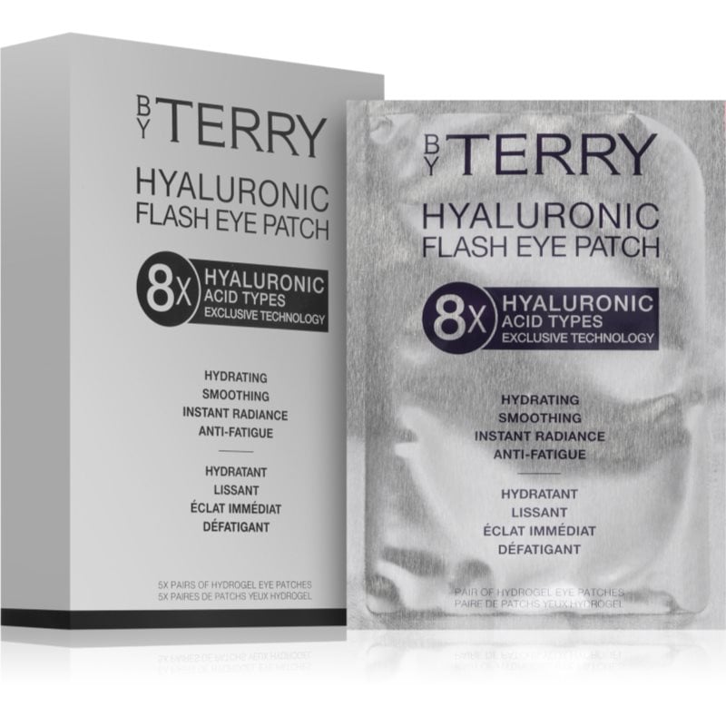By Terry Hyaluronic Flash Eye Patch Set стягащи възглавнички с гел за подочната зона с хиалуронова киселина 5x2 бр.