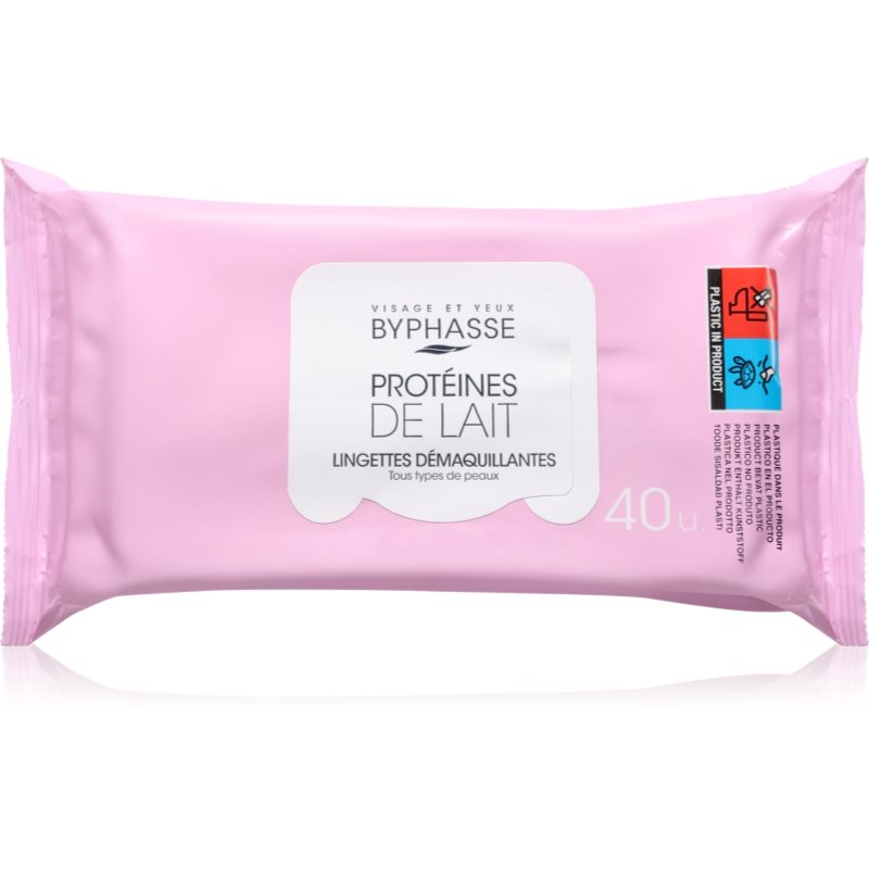 BYPHASSE Proteines De Lait кърпички за почистване на грим за лице - Грижа за лице - Сравни цени от 1 магазин с безплатна доставка