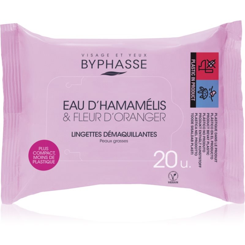 BYPHASSE Eau D Hamamelis кърпички за почистване на грим - Грижа за лице - Сравни цени от 1 магазин с безплатна доставка