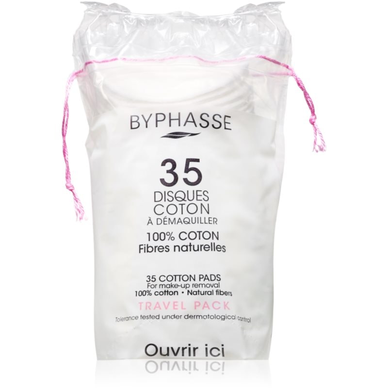 BYPHASSE Cotton тампони за почистване на грим - Грижа за лице - Сравни цени от 1 магазин с безплатна доставка