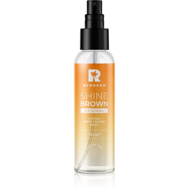 ByRokko Shine Brown Tanning слънцезащитен спрей - Грижа за тяло - Сравни цени от 1 магазин с безплатна доставка