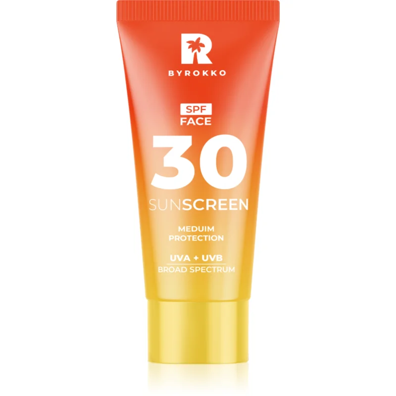 ByRokko Sunscreen слънцезащитен крем за лице SPF 30