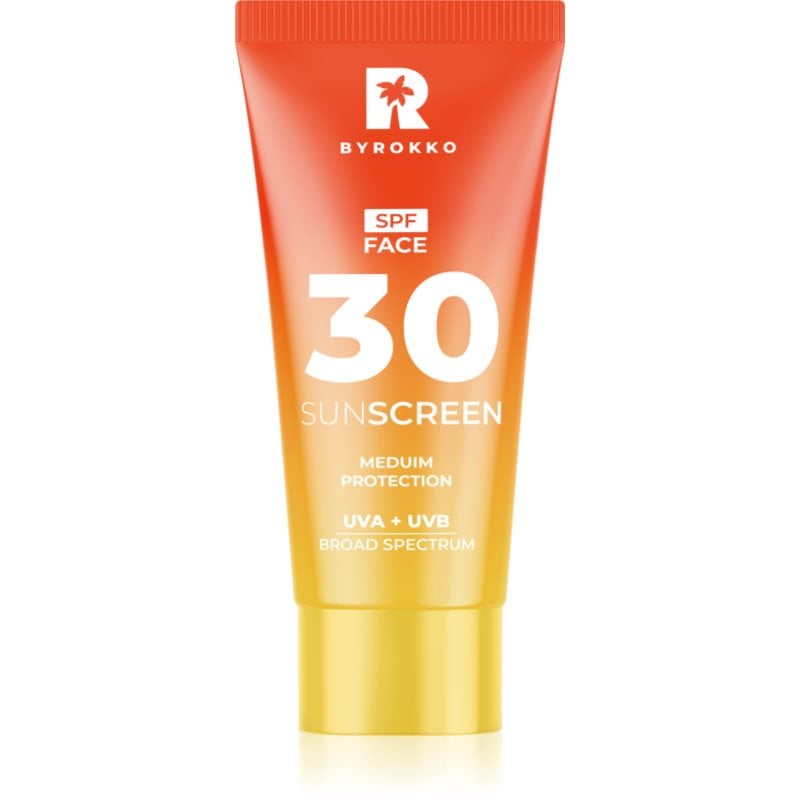ByRokko Sunscreen слънцезащитен крем за лице SPF 30