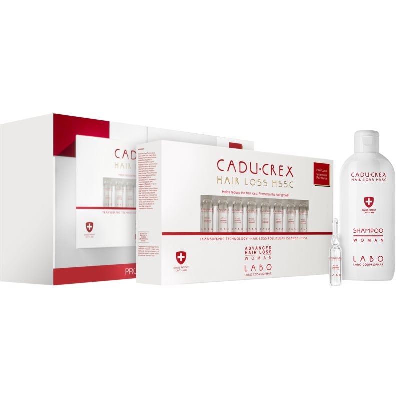 CADU-CREX Hair Loss HSSC Serious Hair Loss грижа за косата за жени против сериозен косопад изгодна опаковка - Грижа за коса - Сравни цени от 1 магазин с безплатна доставка