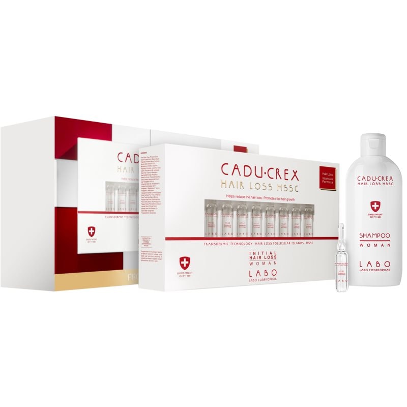 CADU-CREX Hair Loss HSSC Advanced Hair Loss грижа за косата за жени против напреднал косопад изгодна опаковка - Грижа за коса - Сравни цени от 1 магазин с безплатна доставка