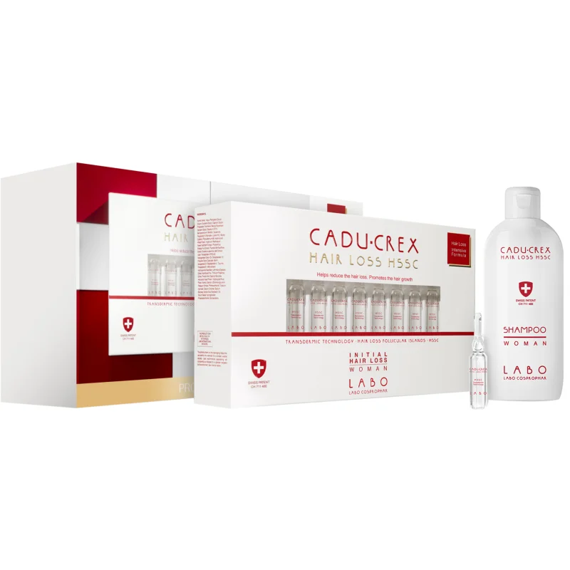 CADU-CREX Hair Loss HSSC Advanced Hair Loss грижа за косата за жени против напреднал косопад изгодна опаковка - Грижа за коса - Сравни цени от 1 магазин с безплатна доставка