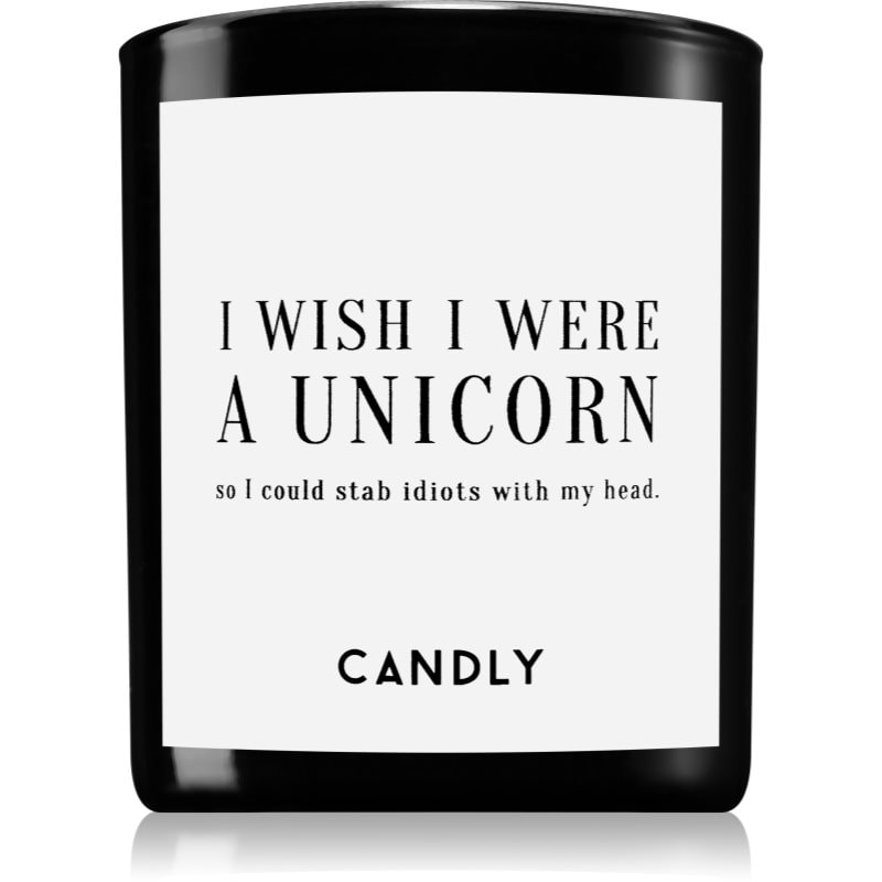 Candly & Co. I wish i were a unicorn ароматна свещ 250 гр. - Аромат - Сравни цени от 1 магазин с безплатна доставка