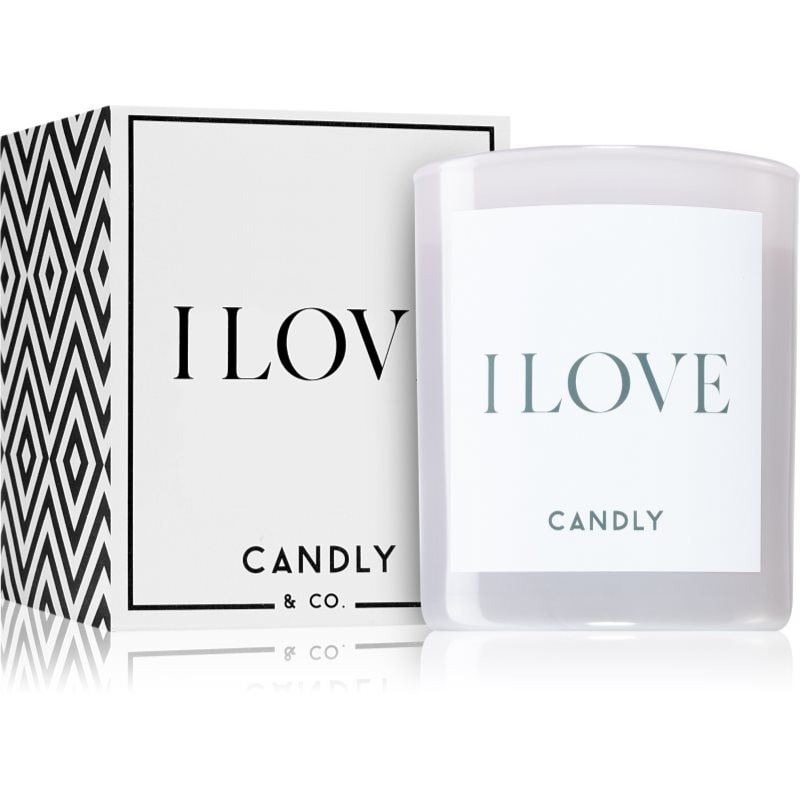 Candly & Co. I Love ароматна свещ 250 гр. - Аромат - Сравни цени от 1 магазин с безплатна доставка