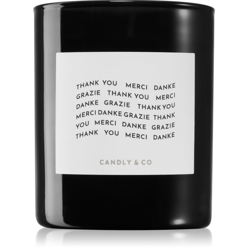 Candly & Co. No. 7 Thank You Merci Danke Grazie ароматна свещ 250 гр. - Аромат - Сравни цени от 1 магазин с безплатна доставка