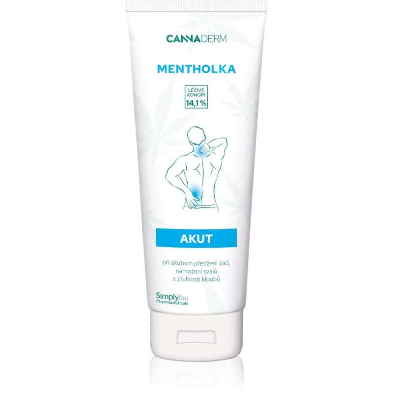 Cannaderm Mentholka AKUT охлаждащ масажен гел