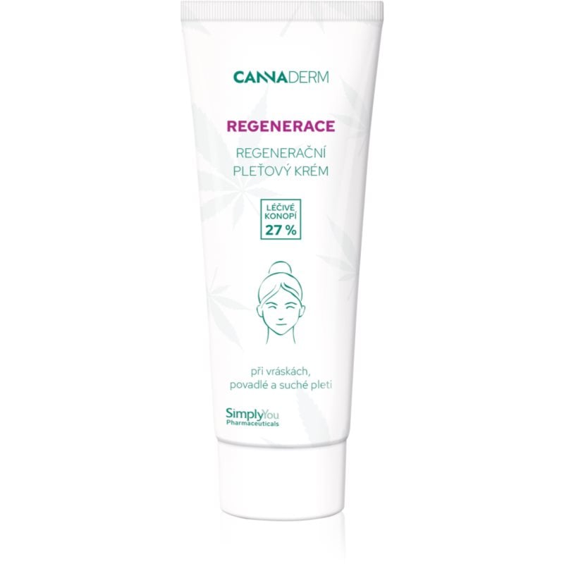 Cannaderm Regeneration Cream for dry and sensitive skin регенериращ крем за суха и чувствителна кожа