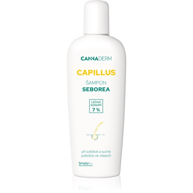 Cannaderm Capillus Seborea Shampoo билков шампоан за раздразнен скалп