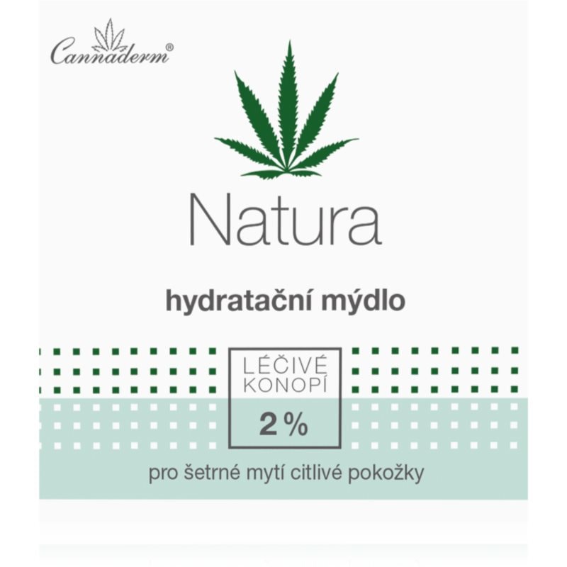Cannaderm Natura Moisturizing soap pH 5.5 хидратиращ сапун с конопено масло - Грижа за лице - Сравни цени от 1 магазин с безплатна доставка